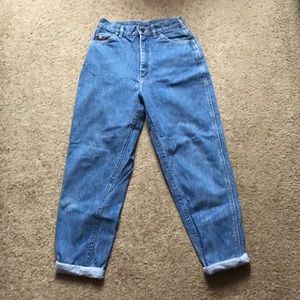 Vintage High Waisted Lee Mom Jeans